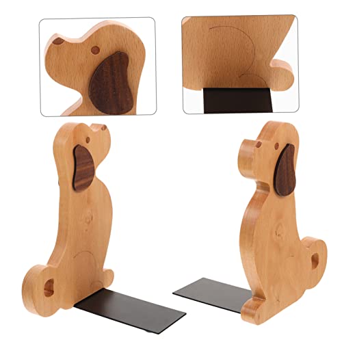 2 Support pour Étagères en Bois Moderne pour Bureau - 8