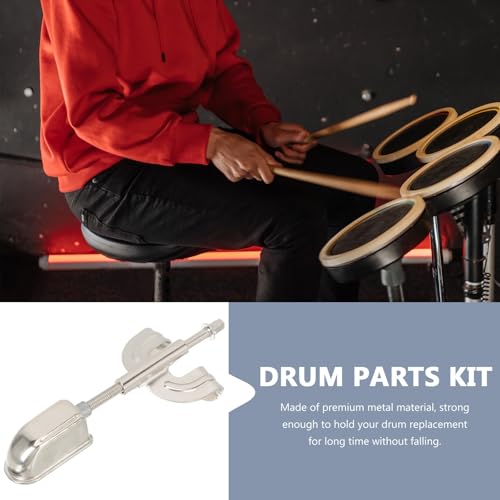 Toddmomy 3sets Drum Claws and Lugs Metal Drum Hardware Parts for Snare and Bass Easy to Install Replacement Accessories for Professional Percussion Setup miniatura 6