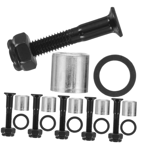 BESPORTBLE Skateboards Fixing Kit Set Portable Tools Bearing Spacers Hardware for Enhanced Stability Balance