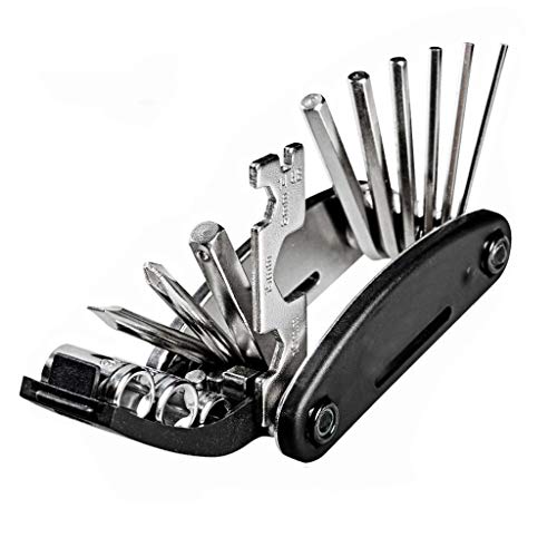 Enchufe portátil para Bicicleta de montaña, Llave Multiusos, Destornillador Multiherramienta para Bicicleta, Motocicleta, Bicicleta, Allen Fix Touring Pocket