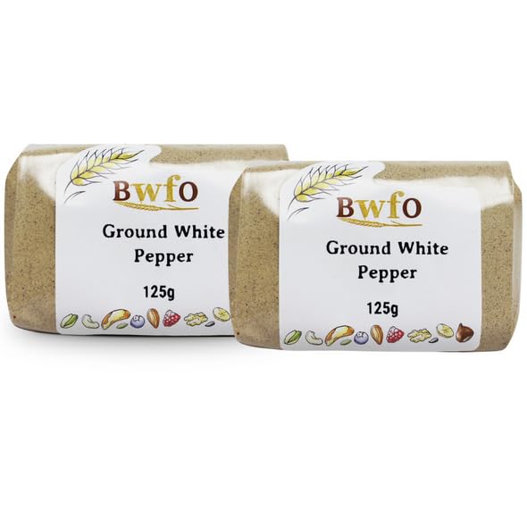Buy Whole Foods Pepper White Ground (250g)