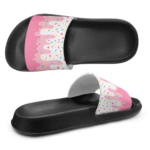 Image of Slides for Boys Girls Quick Drying Kids Slides Sandals Non-Slip