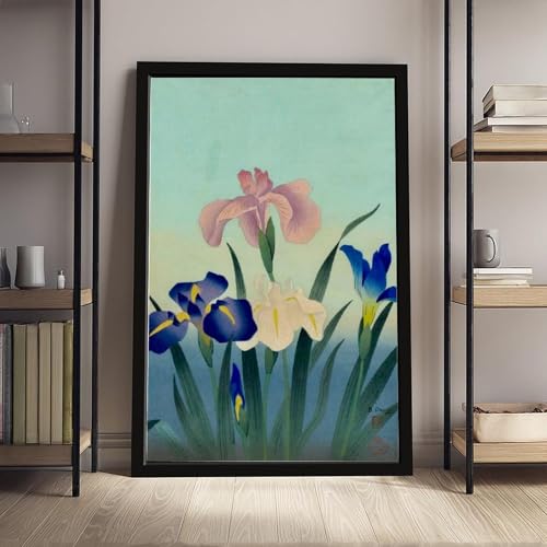 Impression sur toile Iris Ohno Bakufu pour une ambiance zen au bureau - 4