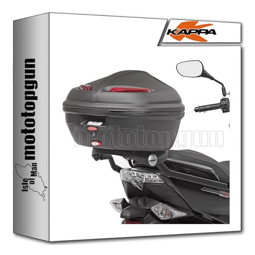 Fija tu baúl con el adaptador Kappa KR2121 en tu MBK Skyliner S 125 2014