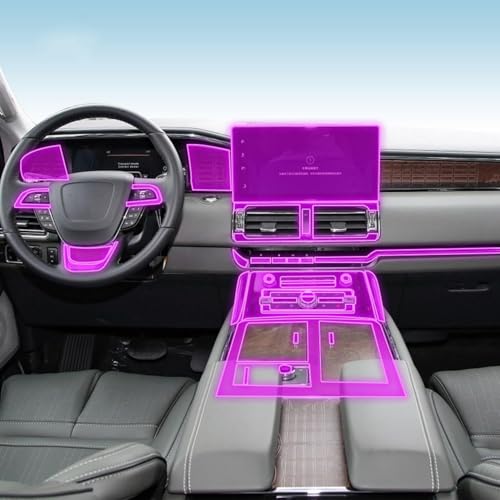 Film TPU Lincoln Navigator 2018-2023 anti-rayures pour console