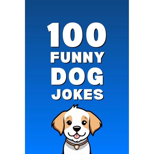 100 Funny Dog Jokes Audiolibro Por Allpress Publications arte de portada