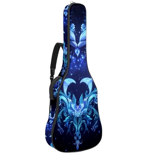 Housse guitare acoustique 109 cm dauphin sac en tissu Oxford imperméable