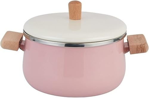 Miniatura 1 de HESNDtg Soup Pot Enamel Milk Pot Soup Cooking Utensils Non Stick Cooking Utensils Kitchen Accessories Cooking Utensils Milk Pot