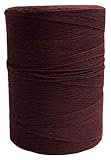 100% Unmercerized Cotton Weaving Warp Thread 8/4 | Made in America | 820 Yards | 8 oz Total Weight | Choose Colors of Pinks/Purples/Reds/Oranges (Maroon 8/4)