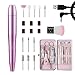 Produktbild HBselect Nagelfräser elektrische Nagelfeile Schleifgeräte Maniküre Pediküre Set Pinsel 0-20000 RPM tragbare professionelle Fräser USB-Kabel für Zuhause & Nagelstudio & Reisen & Salon