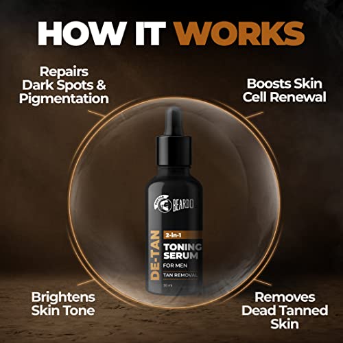 Beardo 2-in-1 Detan Serum + Toner, 30ml - Image 5