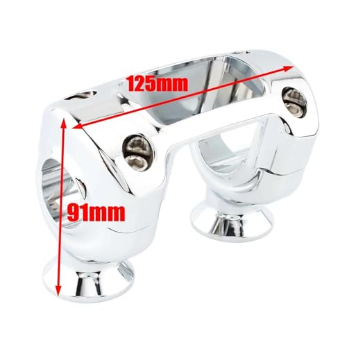 Collier de serrage guidon moto finition premium pour Dyna Fat Bob FXDFSE - 5