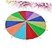POPETPOP Rainbow Parachute Diameter Durable Equipment for Group Activities Early Education Color Options
