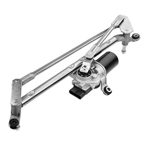 Image of A-Premium Front Windshield Wiper Motor and Linkage Assembly | Compatible with Chevrolet Malibu 2008 & Pontiac G6 2005-2008 & Saturn Aura 2007-2008