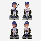 Shohei Ohtani, Yoshinobu Yamamoto, Shota Imanaga & Seiya Suzuki Chicago Cubs & Los Angeles Dodgers 2025 Tokyo Series 4 Pack Mini Bighead Bobblehead MLB Baseball