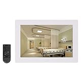 ▶ Mode de fonctionnement : Plusieurs touches sont présentes à l'arrière pour une utilisation facile ; une télécommande et un trou de fixation murale sont fournis, vous permettant de l'accrocher au mur facilement et rapidement, et de l'utiliser à distance, ce qui est simple et pratique.