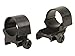 WEAVER Detachable Extension 1-Inch High Top Mount Rings (Matte Black)