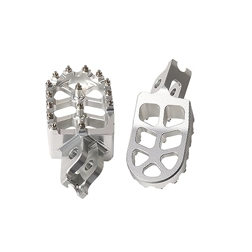 Repose-pieds de moto argent pour modèles CRF300L et CRF1100L 2021-2023