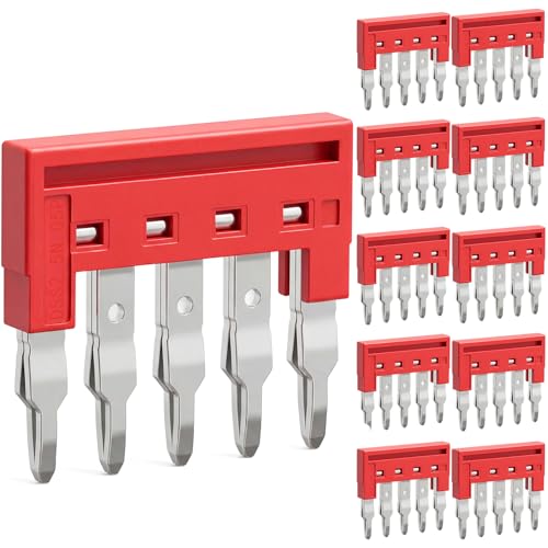 Bloc de jonction DK2.5N-BL résout les faux contacts sur rail DIN lot de 10 pièces