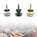 ZUXOCY Electric Guitar Strap Screws Guitar Strap End Pin Tail Button Pegs for Acoustic Electric Guitar Ukulele