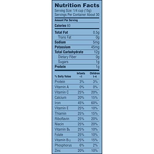Gerber Baby Cereal 1st Foods, Rice, 16 Ounce (Pack of 6)