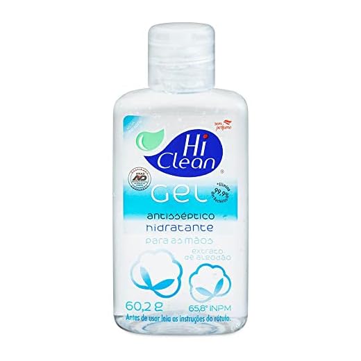 Hi Clean Gel Antisséptico 70% (65 8º Inpm) Extrato De Algodão 60.2G (70 Ml)