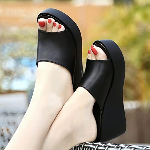 Slippers Women Summer Women Slippers Leather Slides Flat Soft Wedges Sandals Home Flip Flops Female Tap Casual Beach Shoes2