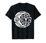 Maori Polynesian Tattoo Skorpion Scorpion Sternzeichen Mond T-Shirt