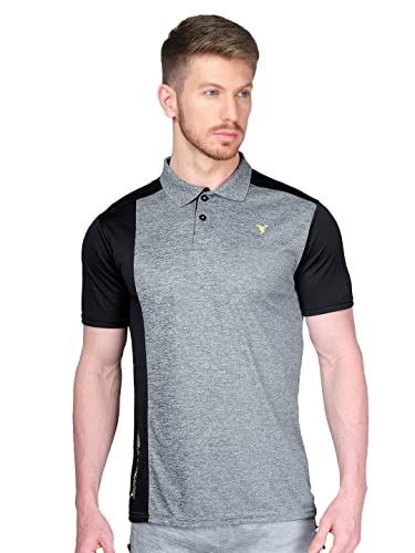 Image of TECHNOSPORT Men's Slim Fit Active T-Shirt - (MTP537 P) Pack of 1