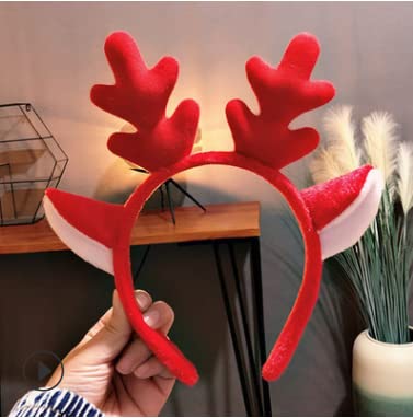 Amazon | mecaponn トナカイカチューシャ クリスマス コスチューム用