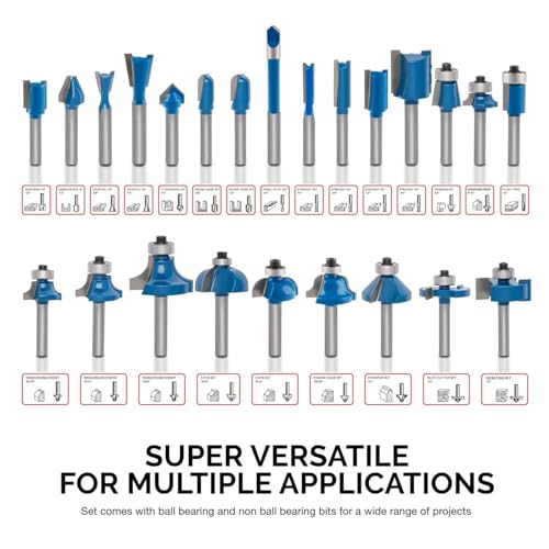 HILTEX 24-Piece Tungsten Carbide Bit Set
