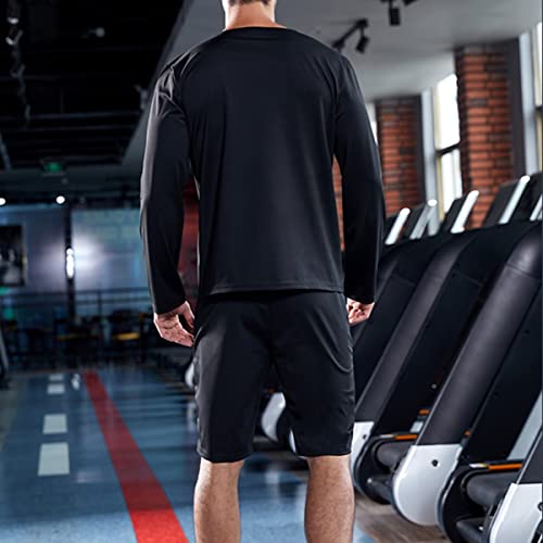 Body shaper para sudoración de neopreno que ayuda a moldear la figura masculina 4