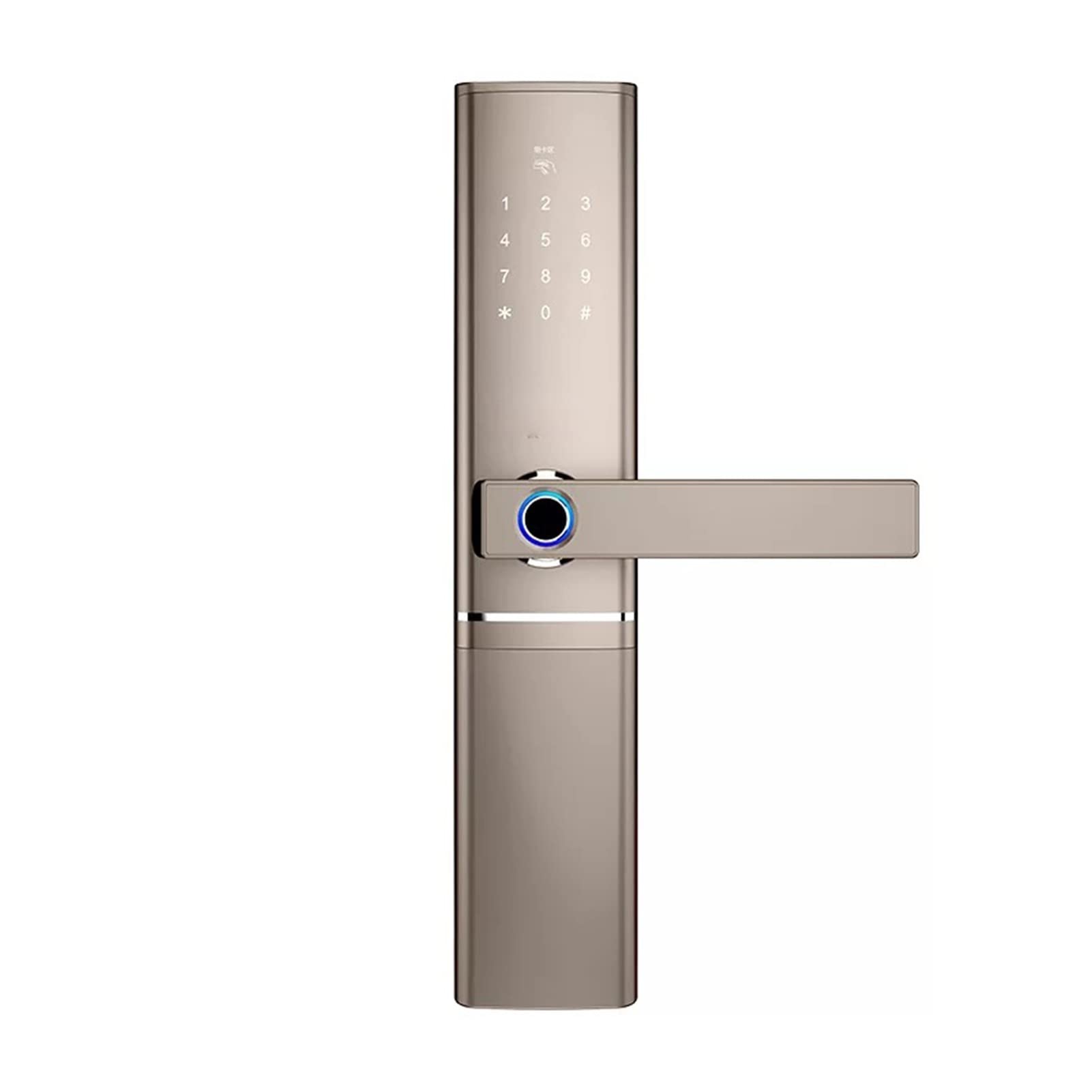 DRAUXI Waterproof Bluetooth WiFi Fingerprint Smart Lock,Electronic Intelligent Biometric Door Lock Home/Bedroom/Office