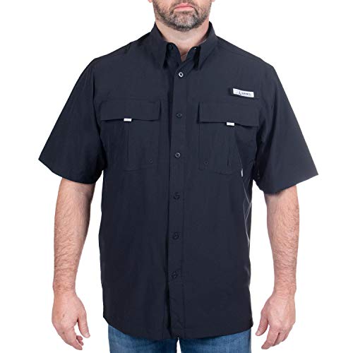 HABIT - Men's Forage River Short Sleeve River Guide Fishing Shirt