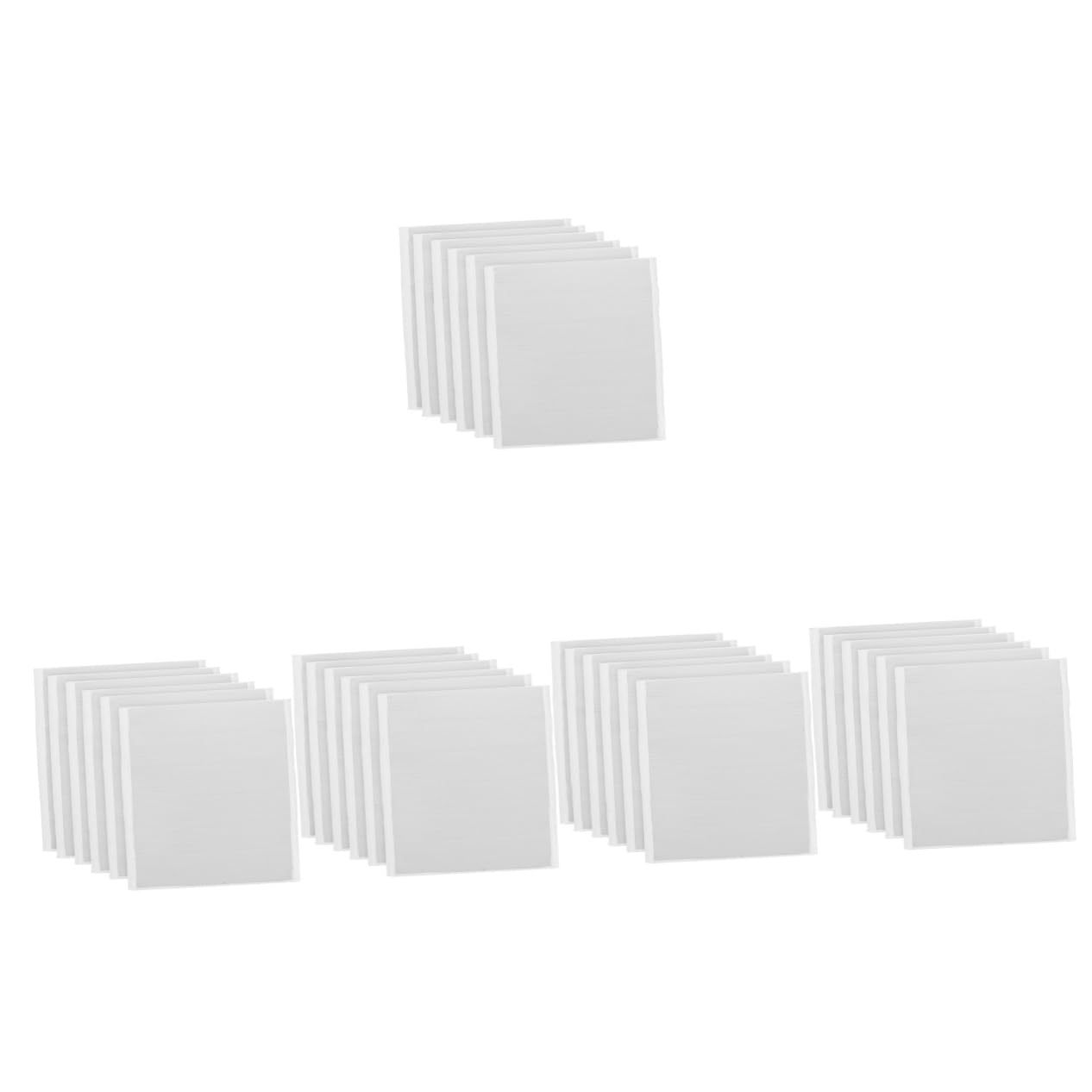 VILLCASE 5 Set Di Nastri Adesivi Biadesivi in ​​schiuma Per Decorazioni Per Finestre Fogli Di Schiuma Adesiva Per Lavori Artigianali 6 Fogli * 5