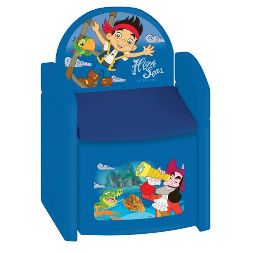 Disney Jake and The Neverland Pirates Treasure Hunt Sit N' Store Chair