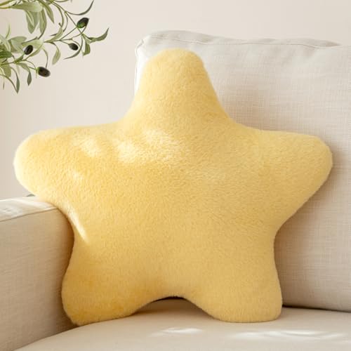 Znhinery Star Pillow Yellow
