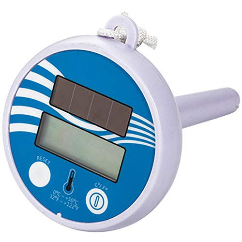 Gaoominy Swimming Pool Floating Thermometer Bathing Solar Energy Charge Liquid Crystal Display Screen Pool Tools Accessories