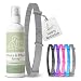 fell&bell Zeckenhalsband Hund Silikon & Kokosöl Spray 60 ml | Anti-Zecken Schutz, natürlicher Parasitenschutz, wasserfest & weich, ohne Chemie, für kleine & große Hunde