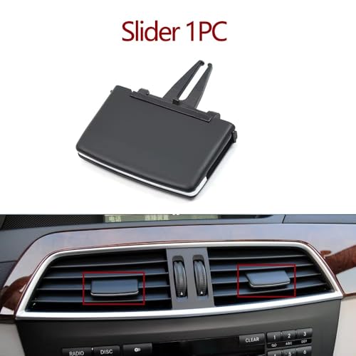 Rejilla de ventilación delantera para Benz Clase C W204 2011-2014 y kit deslizador aire 2