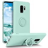 fundas para samsung s9 plus mercadolibre 【 360° RING STAND】 Esta funda Samsung S9 Plus está equipada con un soporte de anillo de 360°, lo que es conveniente para sostener el teléfono y no se cae fácilmente y se puede utilizar como soporte de teléfono.