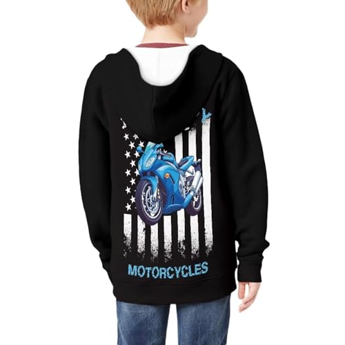 Cars Theme Boys 8-16 Years Zip Up Hoodie Comfy Long Sleeve with Pockets Casual Kid Hooded Sweatshirts4