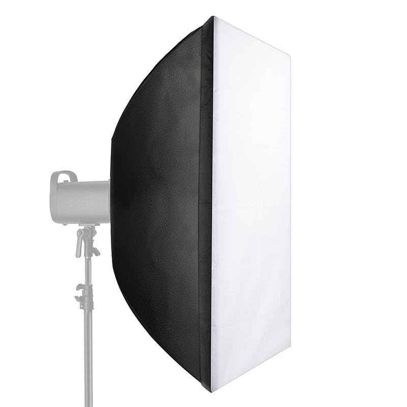 REFLEX CAMERA 60×90cm (24×35in) Softbox with Bowens Mount | Rectangular Photography Lighting Softbox with 2 Diffusers | Portable Soft Light Modifier for Portraits & Product Photography