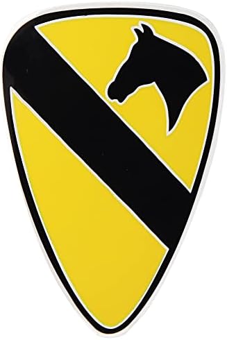 Amazon.com: 1st Cavalry Division Decal Patch Metal Emblem for Car Truck ...