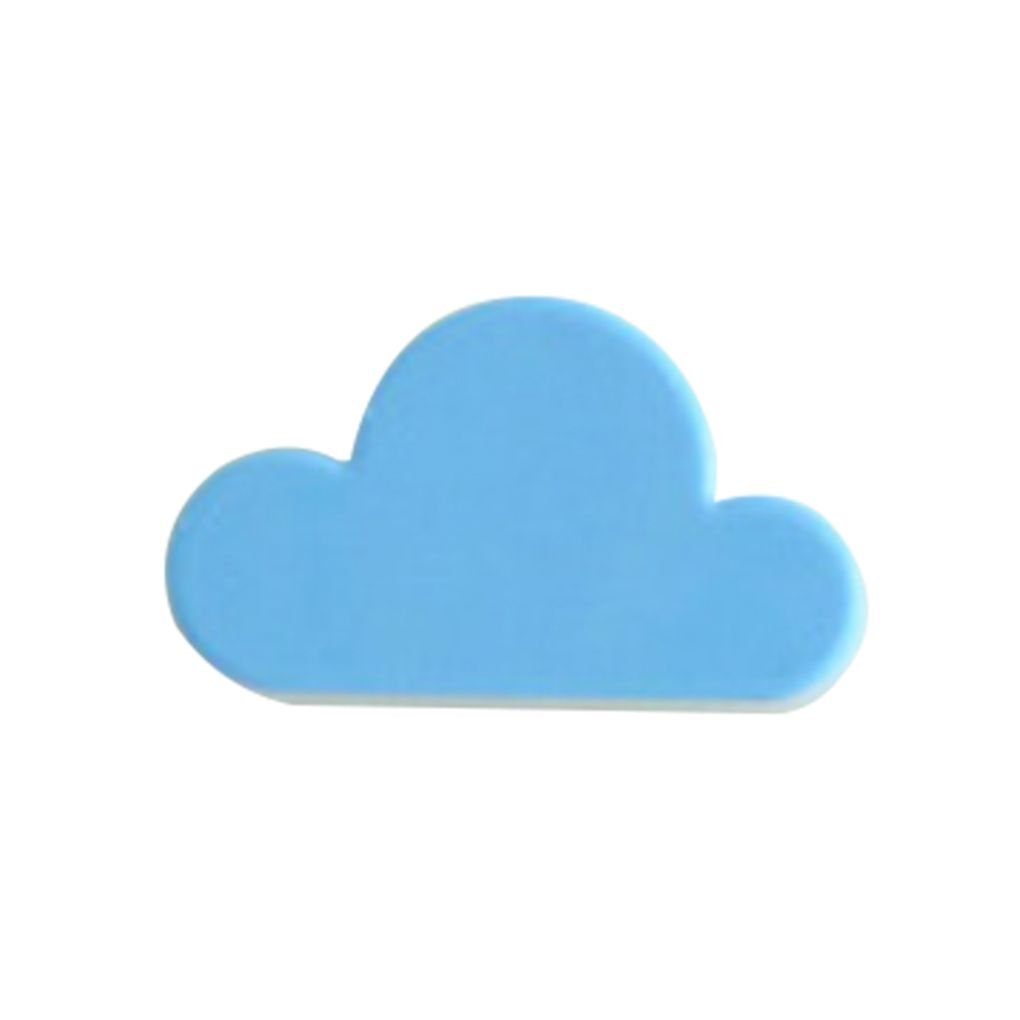 WOVEBIUS Novelty Cloud Shape Magnetic Magnets Wall Key Holder Keys Securely,Blue