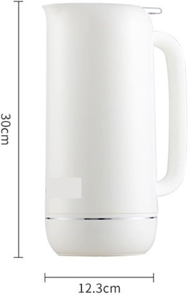 Ekspres do kawy, Wielofunkcyjny szklany termos o pojemności 1,6 l, wewnętrzny termos, dzbanek do kawy(Bianco)