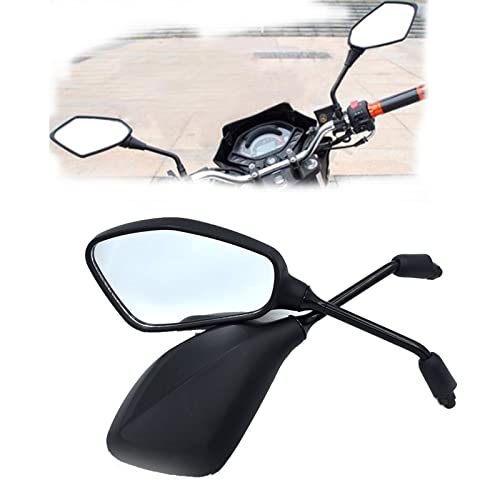 Espejos traseros motocicleta 10mm en sentido horario para Yamaha FZ6 FZ1 FZ8 XJ6 MT-07 MT-09