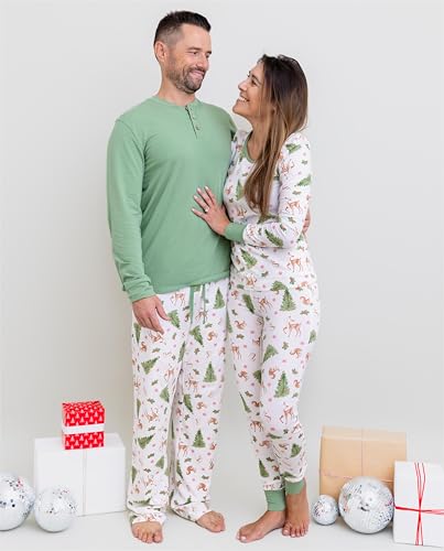 Holiday Family Matching Pajamas sets Organic Cotton Christmas/Halloween Family PJs for Adults, Kids, Baby And Pets4