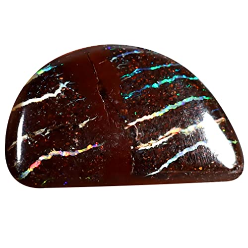 Opale australienne Boulder de 4.87 ct, une pierre précieuse chargée d'histoire