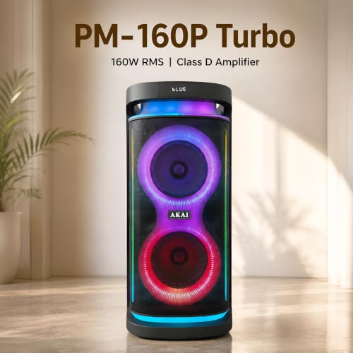 AKAI Store AKAI Partybox PM-160P Turbo 160W Bluetooth Speaker - Image 6